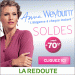 Покана за регистрация в La Redoute